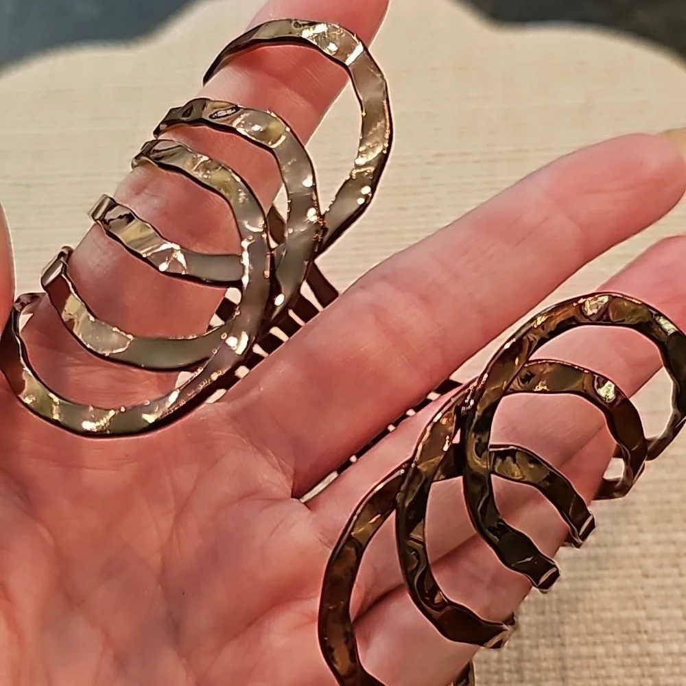 Dark copper/bronze color 